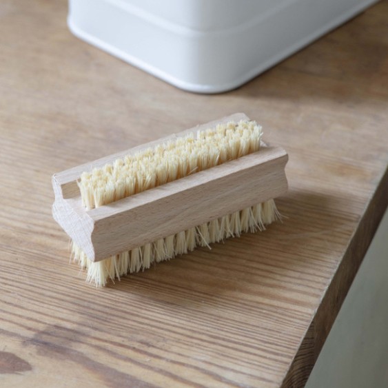 wooden nail brush